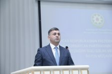 Xaçmazda YAP-ın VIII Qurultayında Prezident İlham Əliyevin nitqindən irəli gələn vəzifələrə dair müşavirə keçirilib (FOTO)
