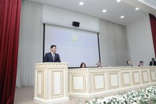 Xaçmazda YAP-ın VIII Qurultayında Prezident İlham Əliyevin nitqindən irəli gələn vəzifələrə dair müşavirə keçirilib (FOTO)