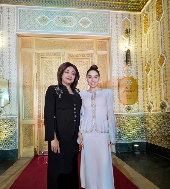 Heydər Əliyev Fondunun vitse-prezidenti Leyla Əliyeva Səmərqənddə “Əbədi şəhər” kompleksi ilə tanış olub (FOTO) (YENİLƏNİB)