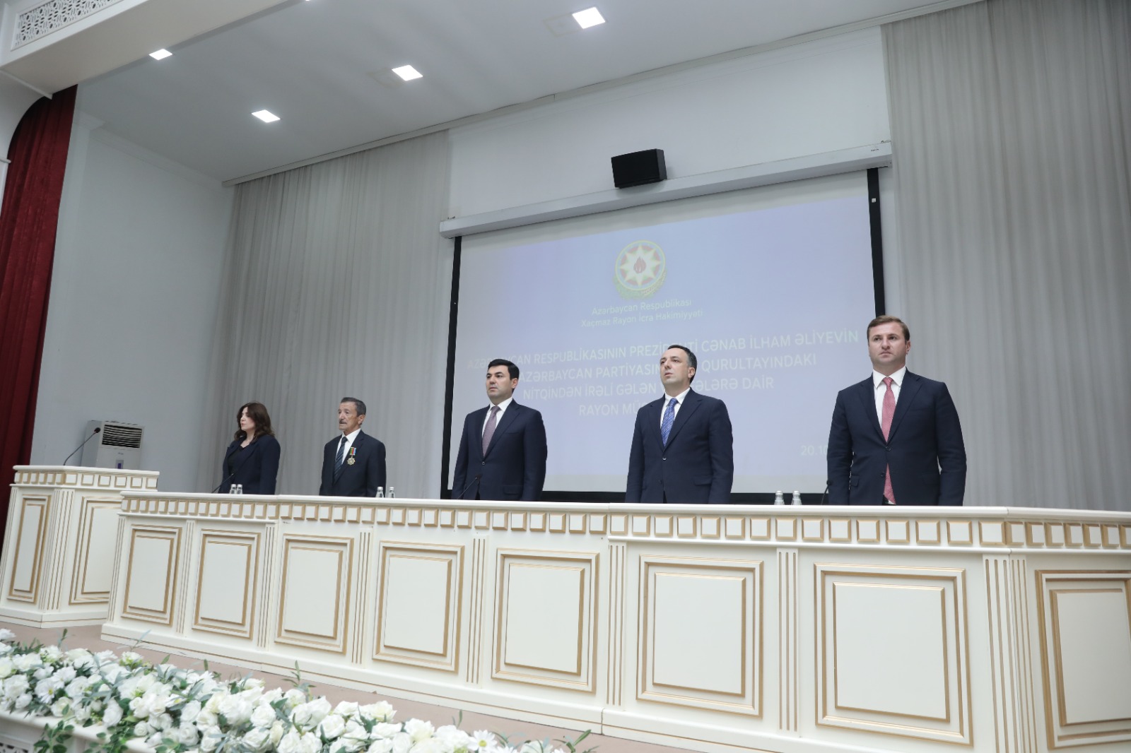 Xaçmazda YAP-ın VIII Qurultayında Prezident İlham Əliyevin nitqindən irəli gələn vəzifələrə dair müşavirə keçirilib (FOTO)