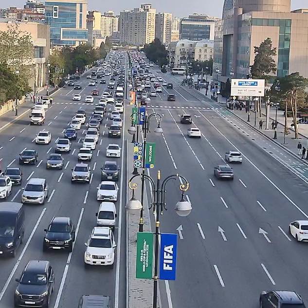 DİQQƏT: Bu yollarda tıxac var - SİYAHI (FOTO)