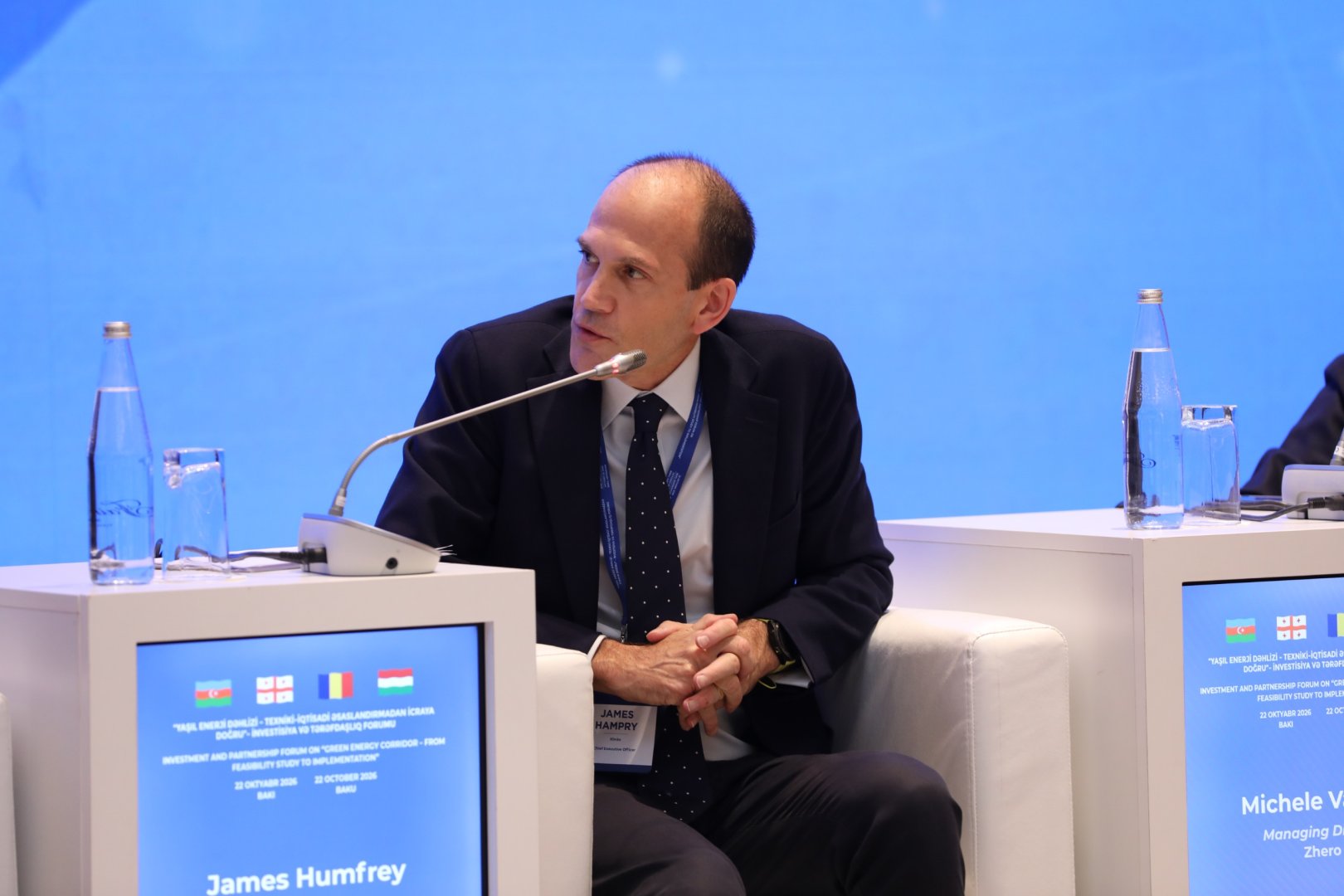 “Yaşıl Enerji Dəhlizi”nin biznes modeli və investisiya imkanları müzakirə olunub (FOTO)