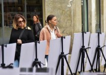 Avropa şəhərlərində Ermənistanın mina müharibəsinə qarşı silsilə aksiyalar keçirilir (FOTO)