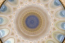 Heydər Əliyev Fondunun vitse-prezidenti Leyla Əliyeva Səmərqənddə “Uşağın gözü ilə dünya” sərgisi və İmam əl-Buxari memorial kompleksi ilə tanış olub (FOTO)