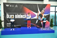 Batut gimnastikası və tamblinq üzrə ölkə birinciliyi keçirilib (FOTO)