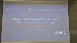 Bakıda dövlət maliyyəsinin rəqəmsal transformasiyasına həsr olunmuş konfrans keçirilir (FOTO)