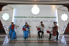 Səfir Sərdar Berdiməhəmmədovun Azərbaycan dilinə tərcümə edilmiş kitabının təqdimatında çıxış edib (FOTO)