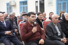 Elnur Rzayev Niyazoba kəndində səyyar qəbul keçirib (FOTO)