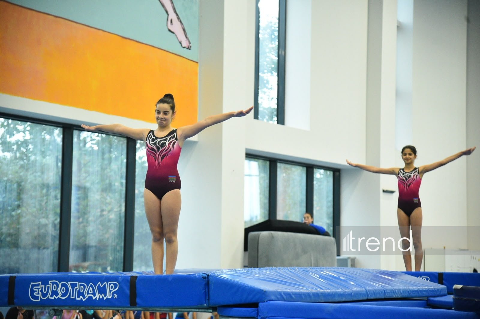 Batut gimnastikası və tamblinq üzrə ölkə birinciliyi keçirilib (FOTO)