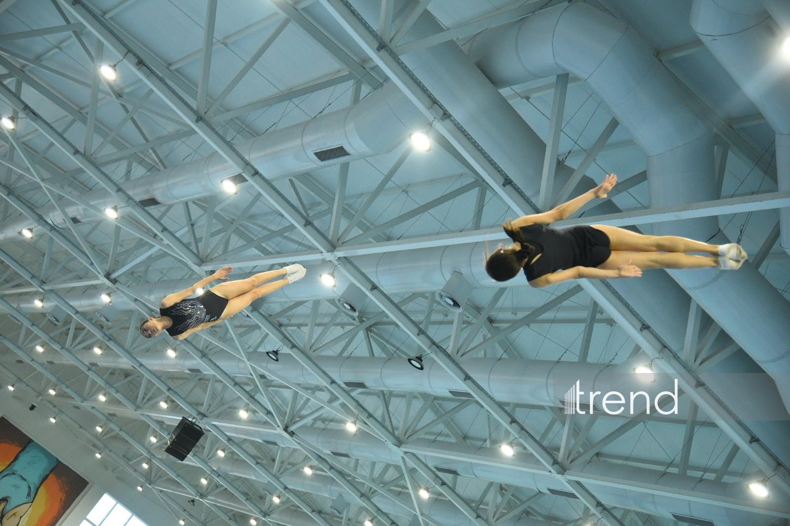 Batut gimnastikası və tamblinq üzrə ölkə birinciliyi keçirilib (FOTO)