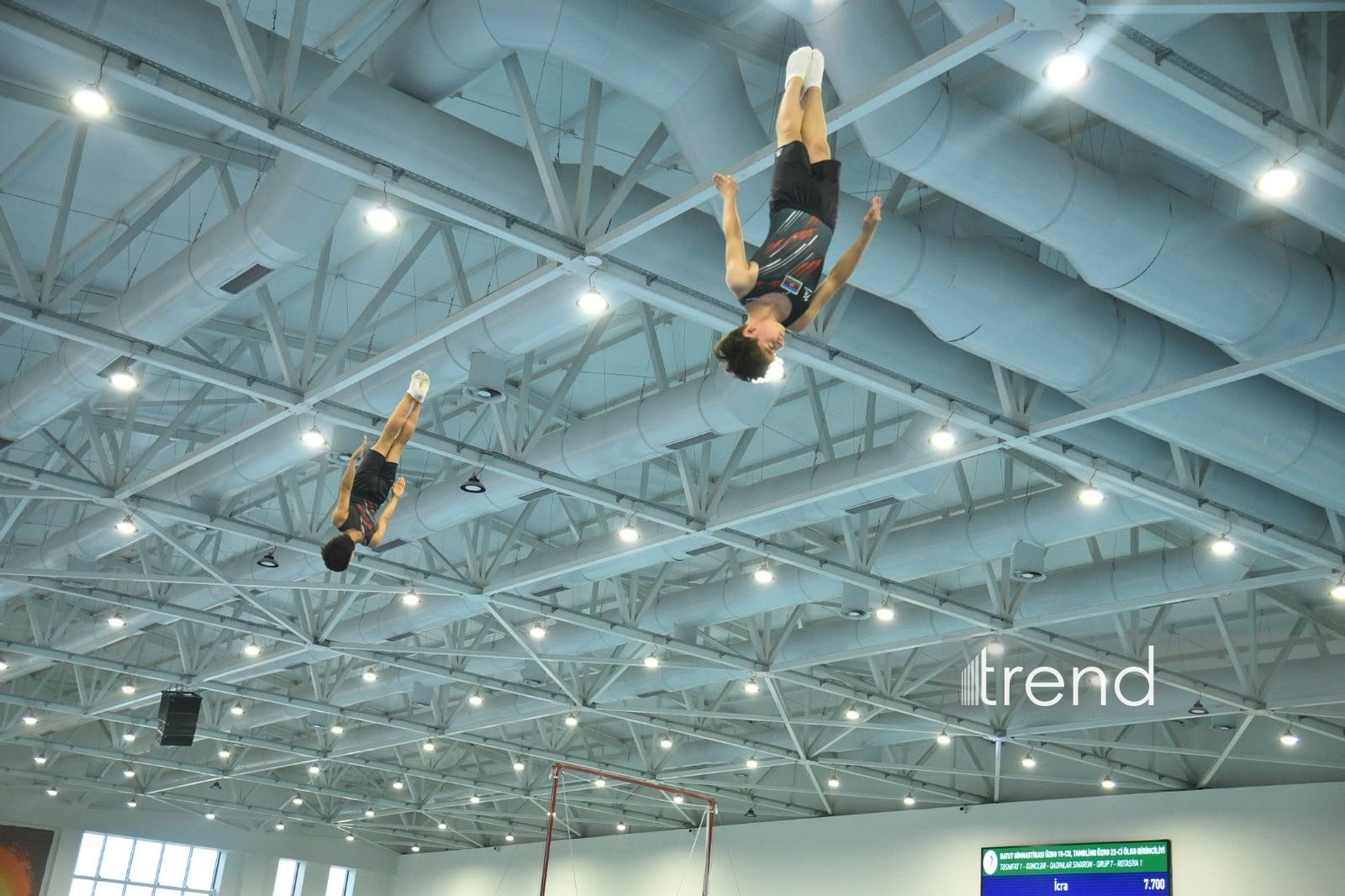 Batut gimnastikası və tamblinq üzrə ölkə birinciliyi keçirilib (FOTO)