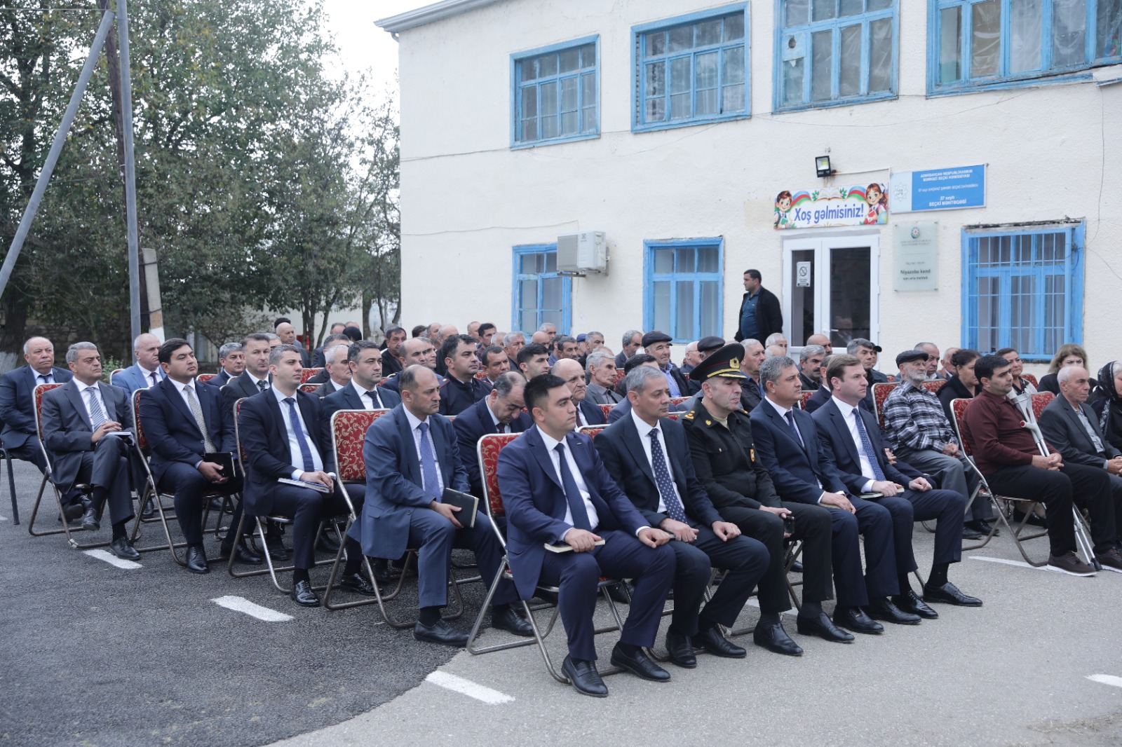 Elnur Rzayev Niyazoba kəndində səyyar qəbul keçirib (FOTO)