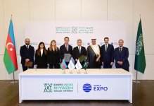 Azərbaycanın “EXPO 2030 Ər-Riyad” sərgisində iştirakına dair müqavilə imzalanıb (FOTO)