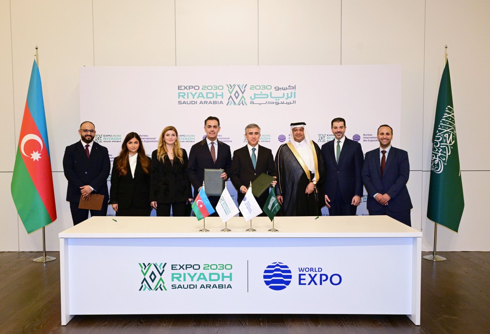Azərbaycanın “EXPO 2030 Ər-Riyad” sərgisində iştirakına dair müqavilə imzalanıb (FOTO)