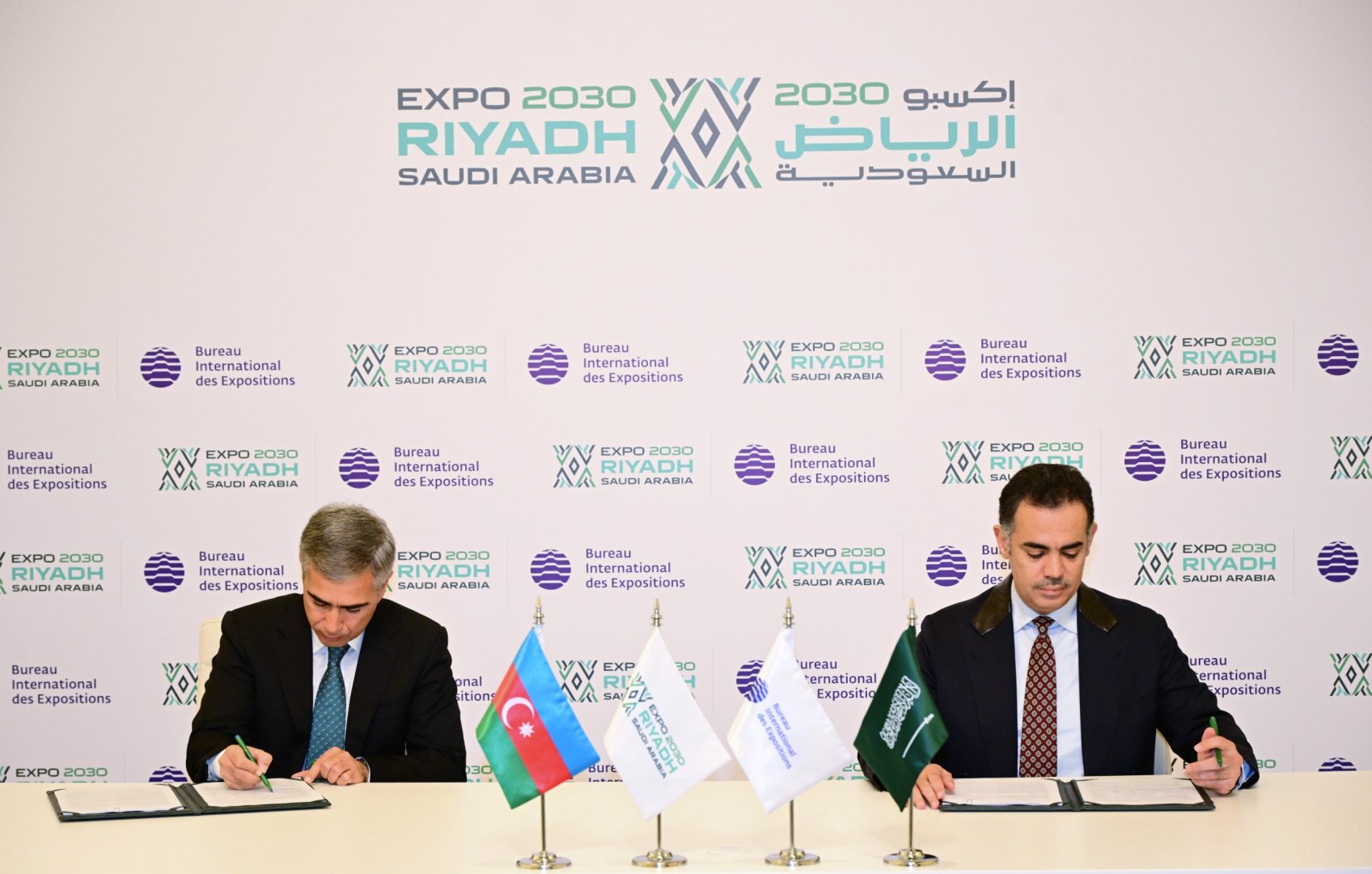 Azərbaycanın “EXPO 2030 Ər-Riyad” sərgisində iştirakına dair müqavilə imzalanıb (FOTO)