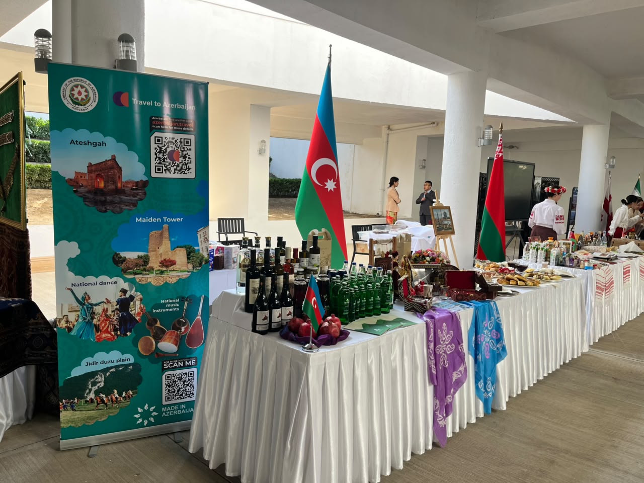 Aşqabadda BMT günü münasibətilə Azərbaycan xüsusi stendlə təmsil olunub (FOTO)
