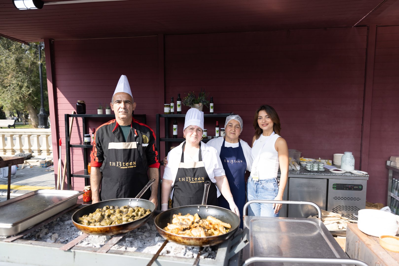 Zeytun Festivalının açılışı olub (FOTO)