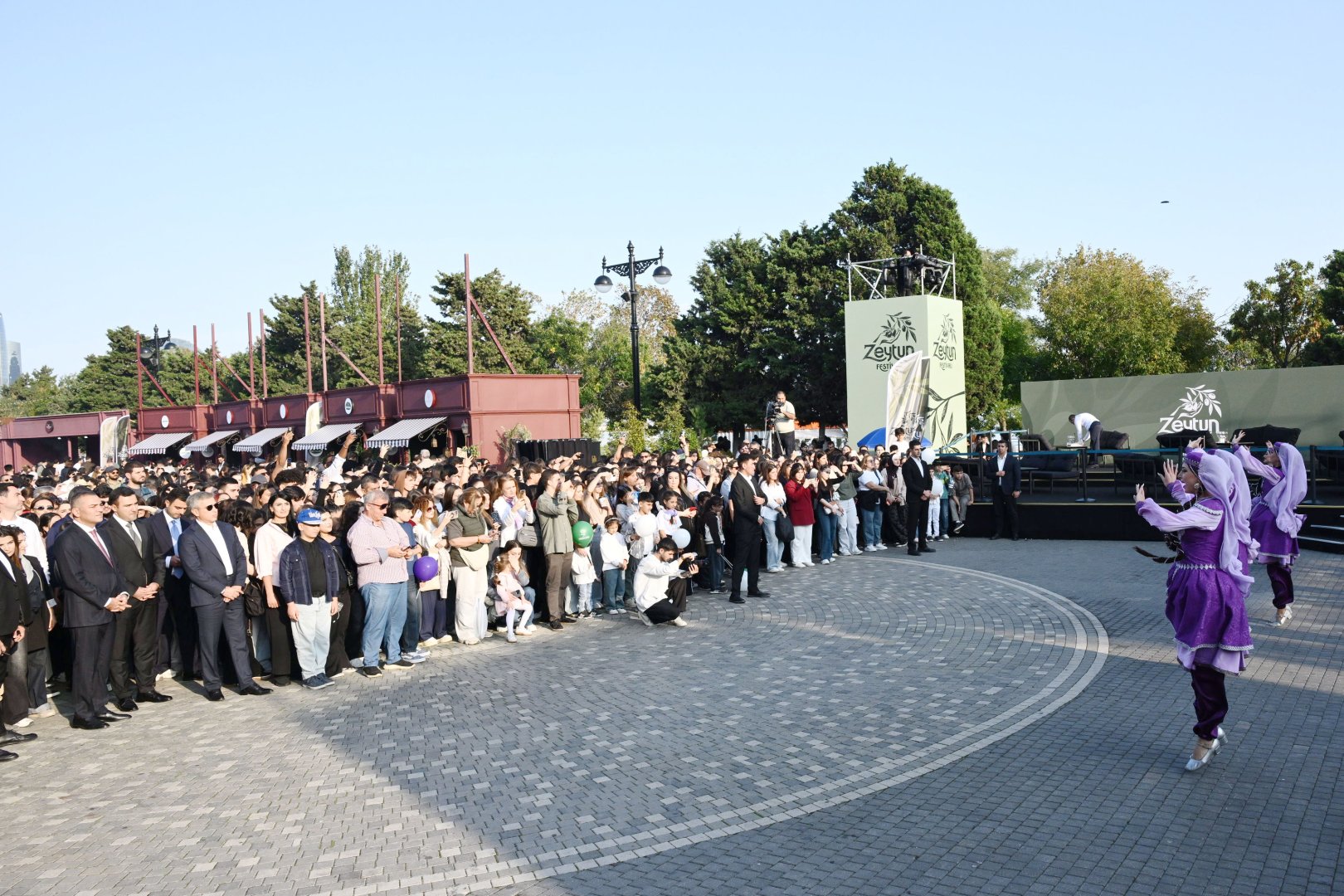 Zeytun Festivalının açılışı olub (FOTO)