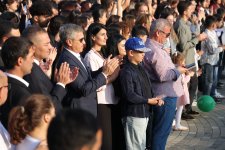 Zeytun Festivalının açılışı olub (FOTO)