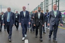 FIFA U-15-in ilk oyun günündə rəsmilərin Hövsan Yarış Kompleksinə səfəri baş tutub (FOTO)