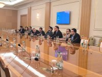 Aşqabadda OGT 2026-nın yekunlarına həsr olunmuş mətbuat konfransı keçirilib (FOTO)