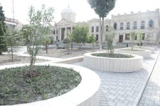 Xaçmazda “Şəhərsalma və Memarlıq İli” çərçivəsində Nəriman Nərimanov küçəsindəki park əsaslı şəkildə yenidən qurulur (FOTO)