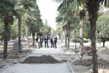 Xaçmazda “Şəhərsalma və Memarlıq İli” çərçivəsində Nəriman Nərimanov küçəsindəki park əsaslı şəkildə yenidən qurulur (FOTO)