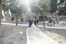 Xaçmazda “Şəhərsalma və Memarlıq İli” çərçivəsində Nəriman Nərimanov küçəsindəki park əsaslı şəkildə yenidən qurulur (FOTO)