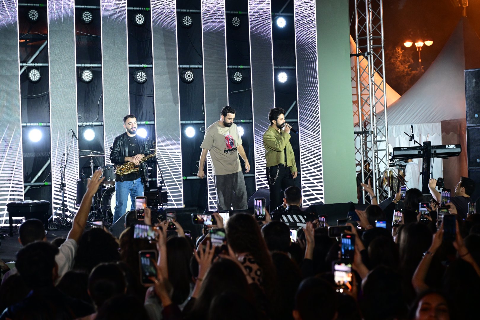 Estrada ulduzları Zeytun Festivalının səhnəsində (FOTO)