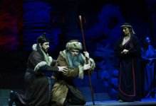 Heydər Əliyev Fondunun vitse-prezidenti Leyla Əliyeva “Turandot” tamaşasının premyerasını izləyib (FOTO)