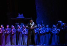 Heydər Əliyev Fondunun vitse-prezidenti Leyla Əliyeva “Turandot” tamaşasının premyerasını izləyib (FOTO)