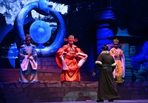 Heydər Əliyev Fondunun vitse-prezidenti Leyla Əliyeva “Turandot” tamaşasının premyerasını izləyib (FOTO)