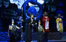 Heydər Əliyev Fondunun vitse-prezidenti Leyla Əliyeva “Turandot” tamaşasının premyerasını izləyib (FOTO)