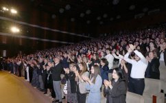 Heydər Əliyev Fondunun vitse-prezidenti Leyla Əliyeva “Turandot” tamaşasının premyerasını izləyib (FOTO)