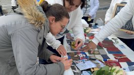Azərbaycanlı itkin ailələri Brüsseldə silsilə aksiyalar keçirib (FOTO)