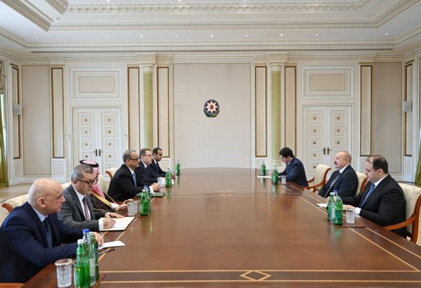 Prezident İlham Əliyev İslam Əməkdaşlıq Təşkilatının baş katibini qəbul edib (FOTO/VİDEO)