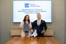 Bank Respublika Asiya İnkişaf Bankından regionlarda sahibkarlığın inkişafı üçün 40 milyon ABŞ dolları cəlb edib (FOTO)