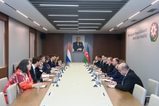 Azərbaycan və Niderland siyasi və iqtisadi əməkdaşlığı genişləndirməyi müzakirə ediblər (FOTO)