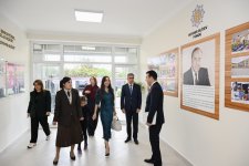 Leyla Əliyeva və Alyona Əliyeva Şamaxının Göylər kəndində körpələr evi-uşaq bağçasının açılışında iştirak ediblər (FOTO)