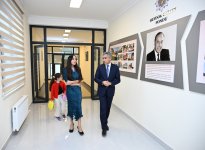 Leyla Əliyeva və Alyona Əliyeva Xınıslı körpələr evi-uşaq bağçasının açılışında iştirak ediblər (FOTO)