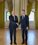 Azərbaycan Prezidenti İlham Əliyev Niderlandın xarici işlər nazirini qəbul edib (FOTO/VİDEO)
