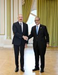 Prezident İlham Əliyev İslam Əməkdaşlıq Təşkilatının baş katibini qəbul edib (FOTO)
