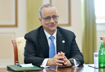 Prezident İlham Əliyev İslam Əməkdaşlıq Təşkilatının baş katibini qəbul edib (FOTO)