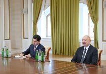 Azərbaycan Prezidenti İlham Əliyev BMT-nin Sivilizasiyalar Alyansının ali nümayəndəsini qəbul edib (FOTO/VİDEO)