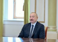 Azərbaycan Prezidenti İlham Əliyev BMT-nin Sivilizasiyalar Alyansının ali nümayəndəsini qəbul edib (FOTO/VİDEO)