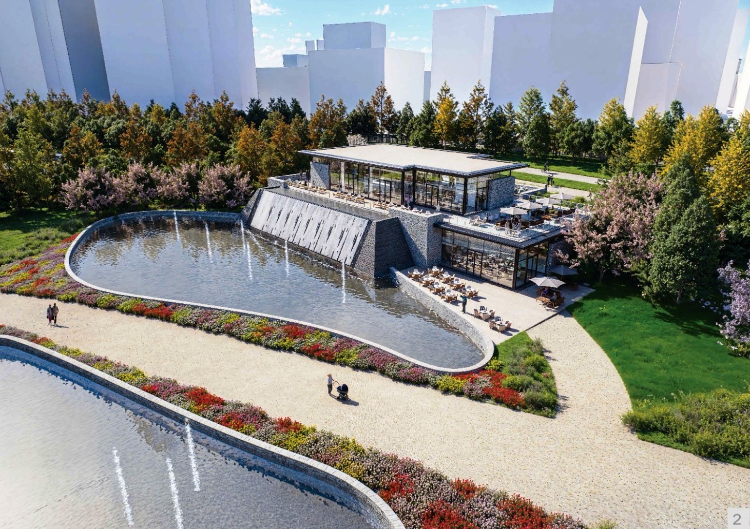 Bakının mərkəzində yeni park salınır (FOTO)