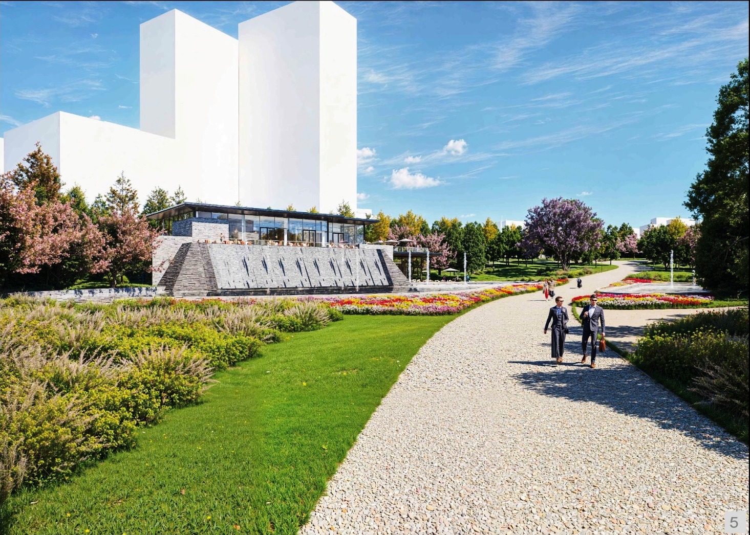Bakının mərkəzində yeni park salınır (FOTO)