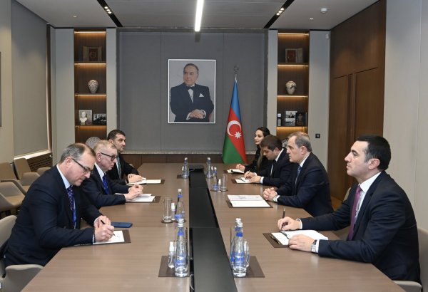 Ceyhun Bayramov Zuyevlə beynəlxalq terrorçuluğu müzakirə edib (FOTO)