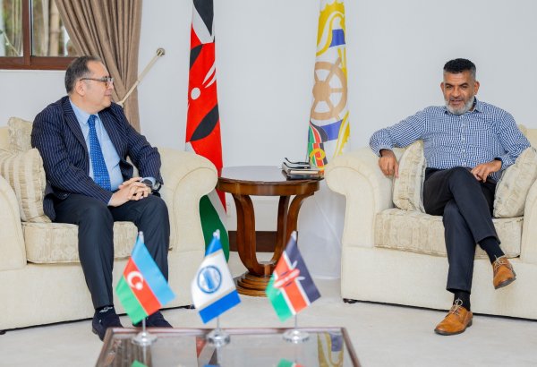 Mombasa qubernatoru Azərbaycan nümayəndə heyəti ilə görüşüb (FOTO)