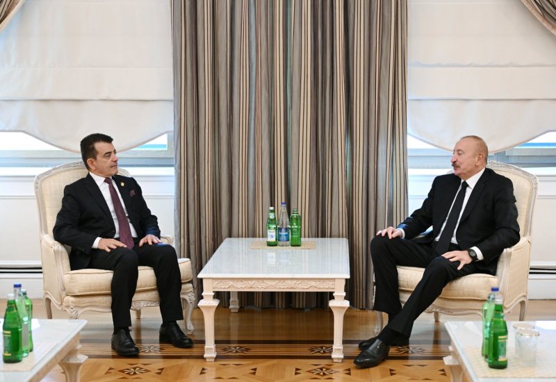 Prezident İlham Əliyev ICESCO-nun Baş direktorunu qəbul edib (FOTO)